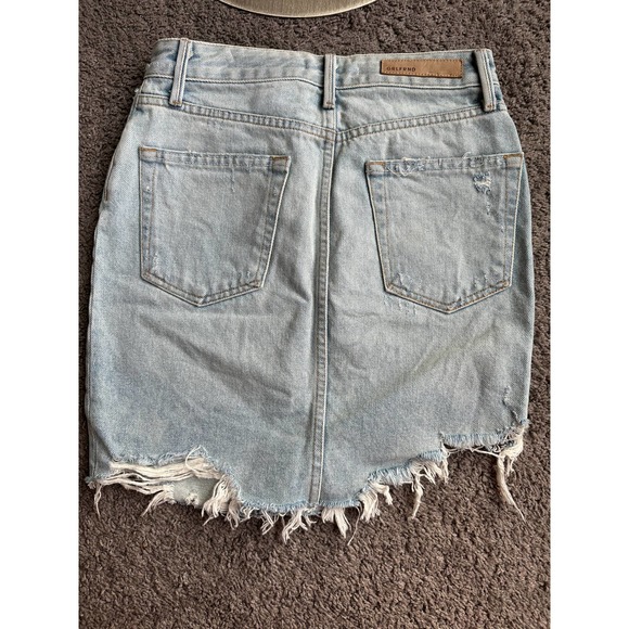 GRLFRND Rhoda high rise denim mini skirt, size 25 - Picture 11 of 15